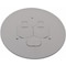 Newhouse Electric Box Cover, Floor Box Type, 1 Gang, PVC, Non-metallic Cover Type 8100PVG - alternate 1